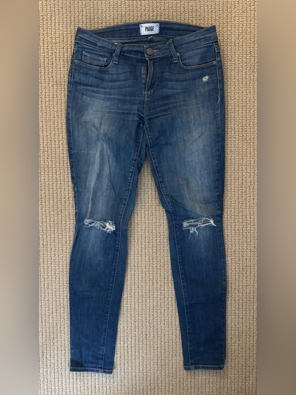 Paige Verdugo Ultra Skinny Jeans Sz 29